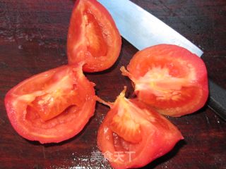 Stir-fried Kidney Beans with Tomato Pork recipe