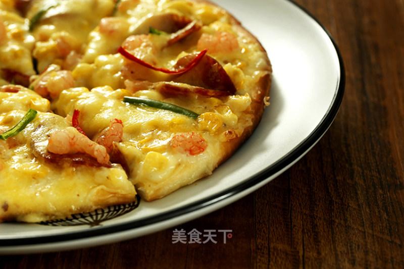 Whirlpool Special Seafood Pizza with White Sauce recipe