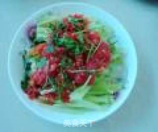 Tomato Mixed Green Bamboo Shoots recipe