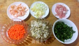 Seasonal Vegetable Shrimp Lump Soup recipe