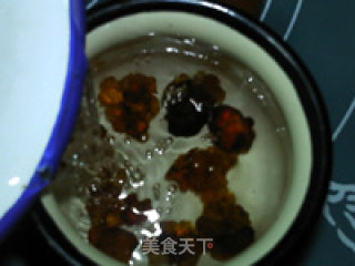 Red Bean Peach Gum White Fungus Soup recipe