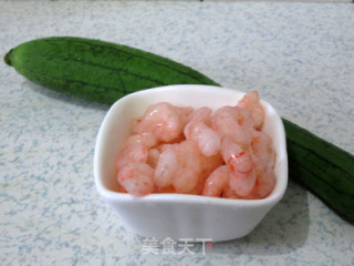 Braised Loofah with Shrimp recipe