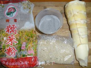 Bibing Story: [black Charm] Hemp Fragrant Fresh Bamboo Shoots and Black Rice Biscuit recipe