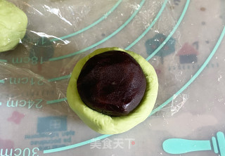A Must-eat Outing Fruit on Qingming Festival, Seaweed Meat Floss Green Group recipe