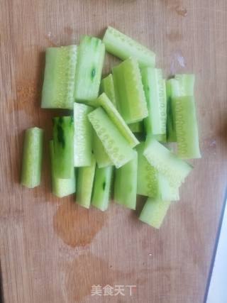 Hot and Sour Cucumber Strips recipe