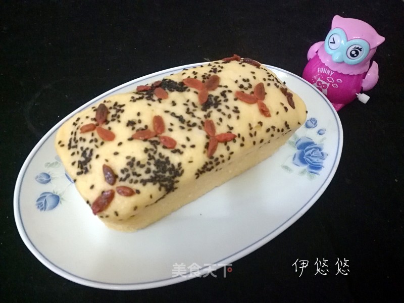 Milky Sweet Potato Hair Cake recipe