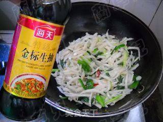 Crispy Spicy Cabbage Stem recipe