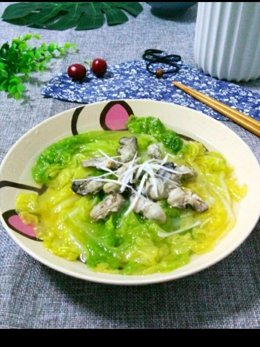 Cabbage Oyster Locust Soup recipe