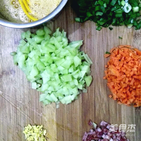 Colorful Egg Fried Rice recipe