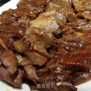 Barbecued Pork with Honey Sauce recipe