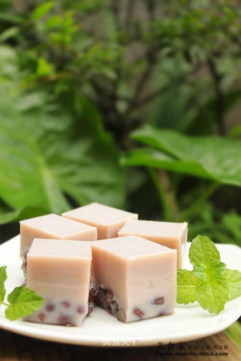 Coconut Milk Red Bean Cake recipe