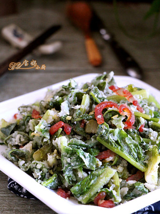 Steamed Lettuce Leaves recipe