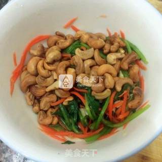 Nuts Spinach recipe