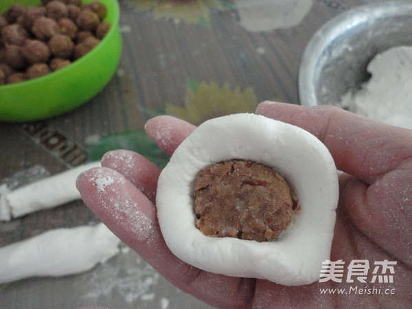 Northeast Sticky Bean Buns recipe