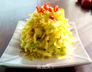 Refreshing Cabbage Shreds recipe