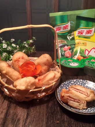 Hubei Fried Lotus Root Folder recipe