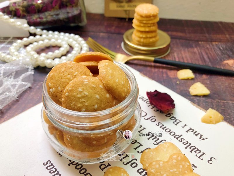 #猛玛象风炉# Crispy Sesame Cake recipe
