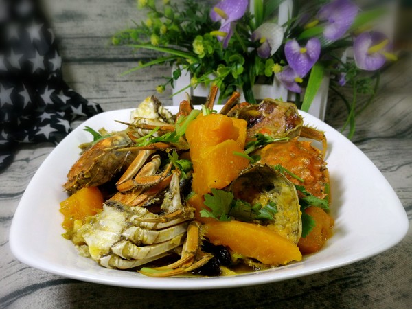Pumpkin and Crab Celebrate Harvest recipe