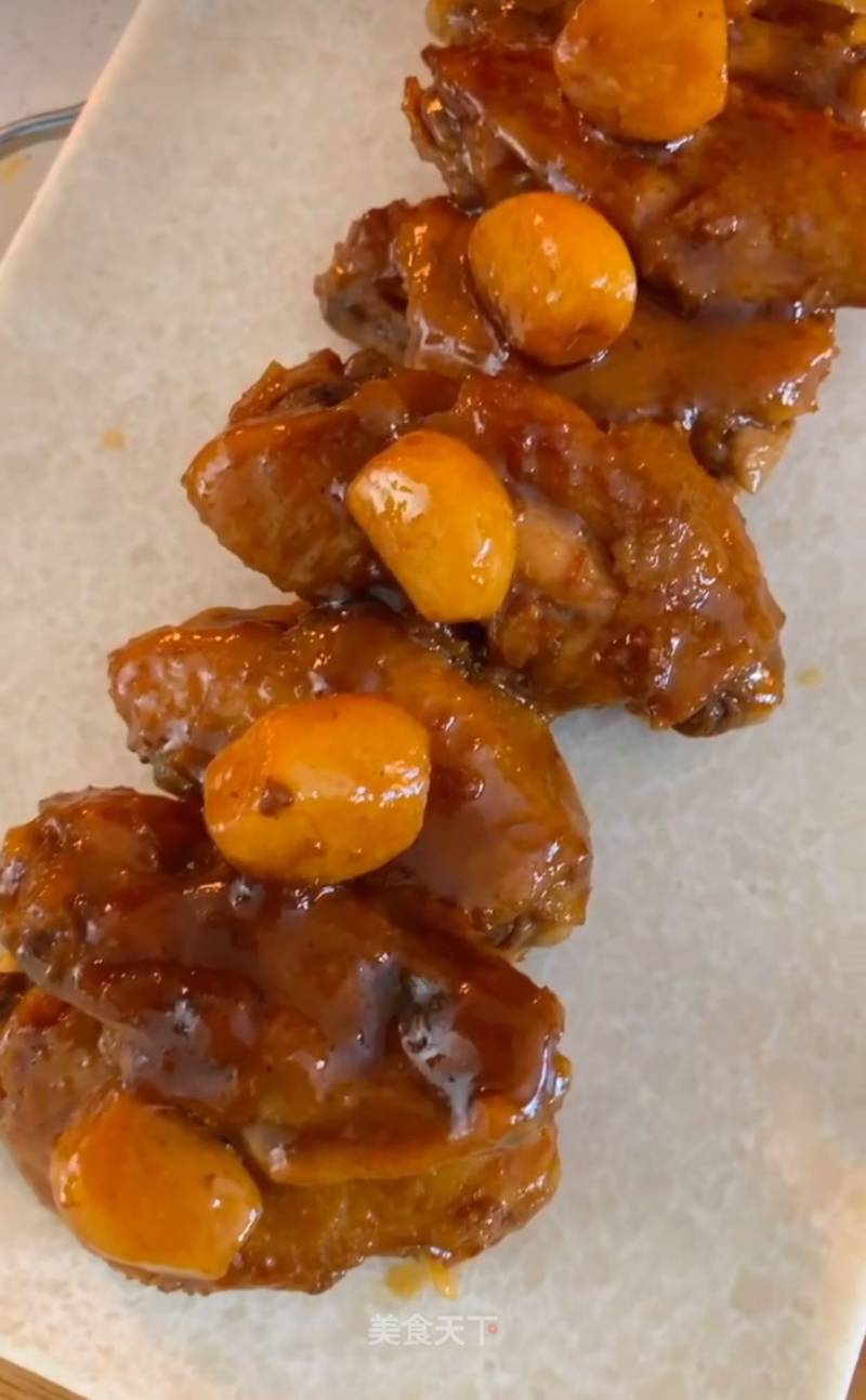 Garlic Beer Chicken Wings recipe