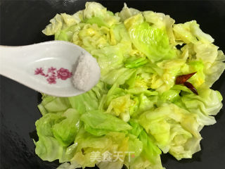 Stir-fried Shredded Cabbage recipe