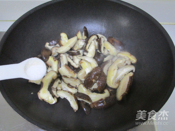 Shiitake Mushrooms in Oyster Sauce recipe