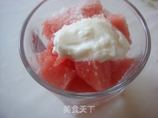 Watermelon Falls in Love with Yogurt-------children’s Favorite Summer Fruit Salad recipe