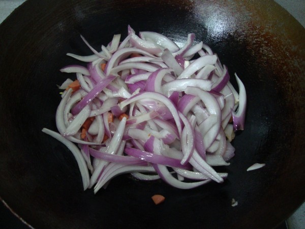 Fried Rice with Onion recipe