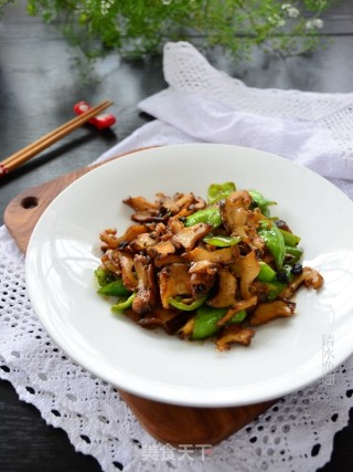 Fried Snails with Black Bean Pepper recipe