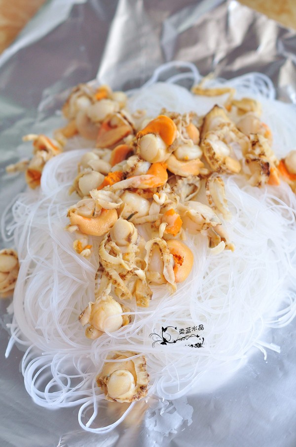 Grilled Scallop Vermicelli recipe