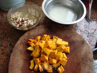 Pinzhenke Wuchang Rice Flower Porridge Trial Report——pumpkin Red Rice Porridge recipe