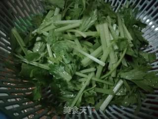 Fried Celery with Meatloaf recipe