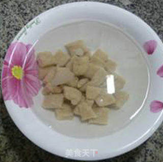 Stir-fried Oat Pimple with Minced Meat and Shiitake Mushrooms recipe
