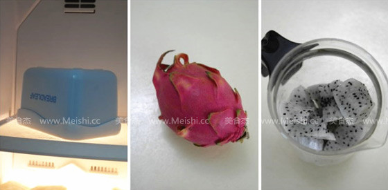 Dragon Fruit Cream Ice Cream recipe