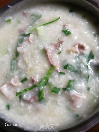 Pork Congee recipe