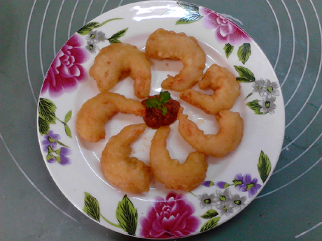 Crispy Fried Shrimp recipe