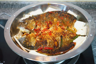 Food Festival Spicy Grilled Fish-pan Version recipe