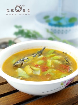 Yellow Bone Fish Loofah Soup recipe
