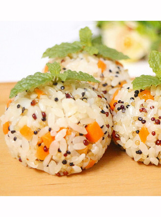 Tuna Quinoa Rice Balls recipe