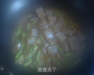 Stir-fried String Bean Jelly recipe