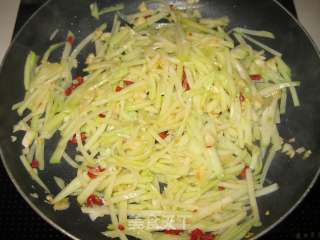 Stir-fried Chayote recipe