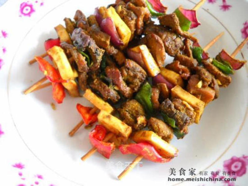 Curry Skewers recipe
