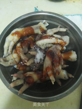 Exclusive Homemade Chicken Feet recipe