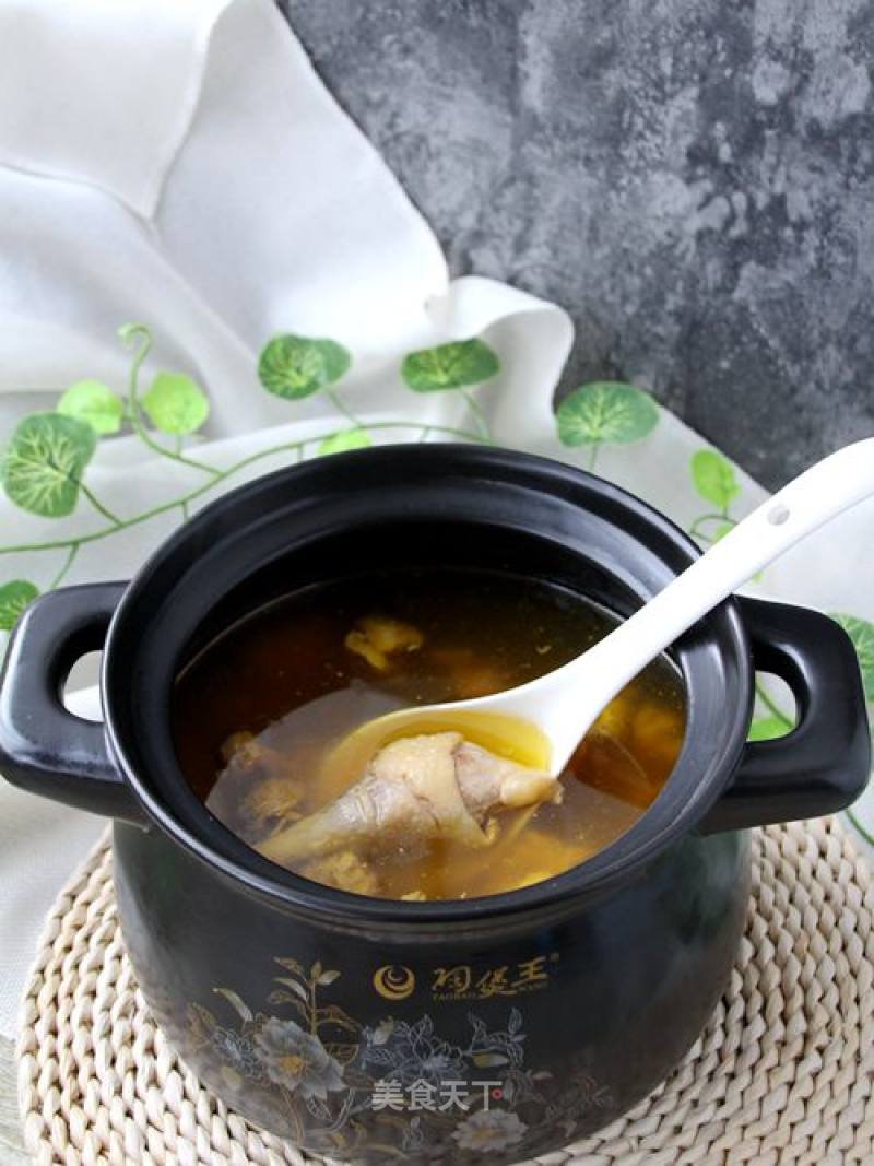 Agaricus and Polygonatum Chicken Soup recipe