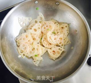 Fried Lotus Root Slices recipe