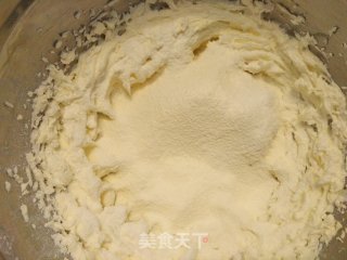 Salted Egg Yolk Pork Floss Biscuits recipe