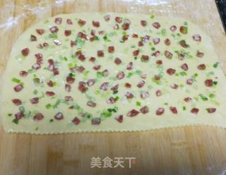 Scallion Sausage Bread recipe