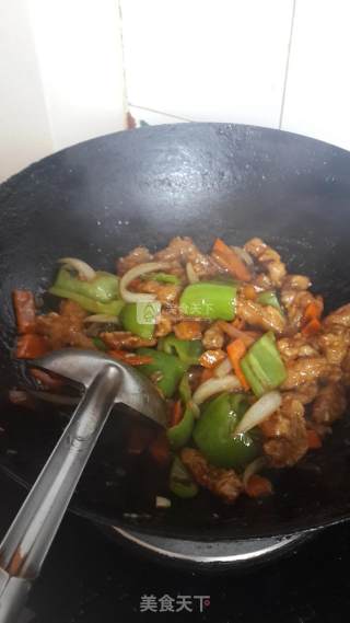 Stir-fried Pork with Hot Pepper recipe