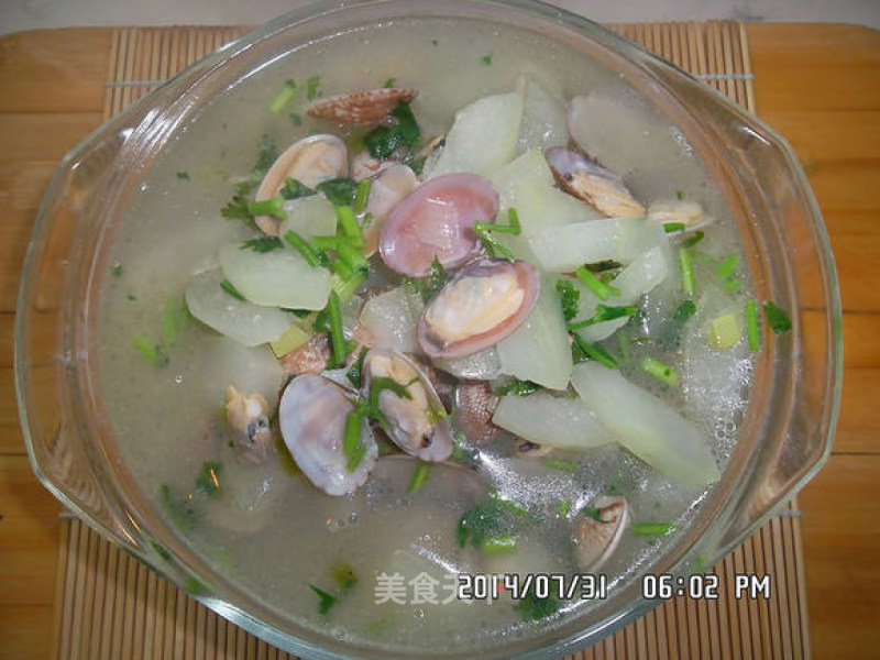 Winter Melon and Clam Soup recipe
