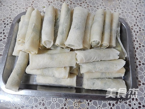 Three Fresh Spring Rolls recipe