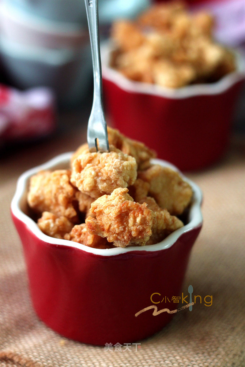 Spicy Chicken Rice Flower recipe